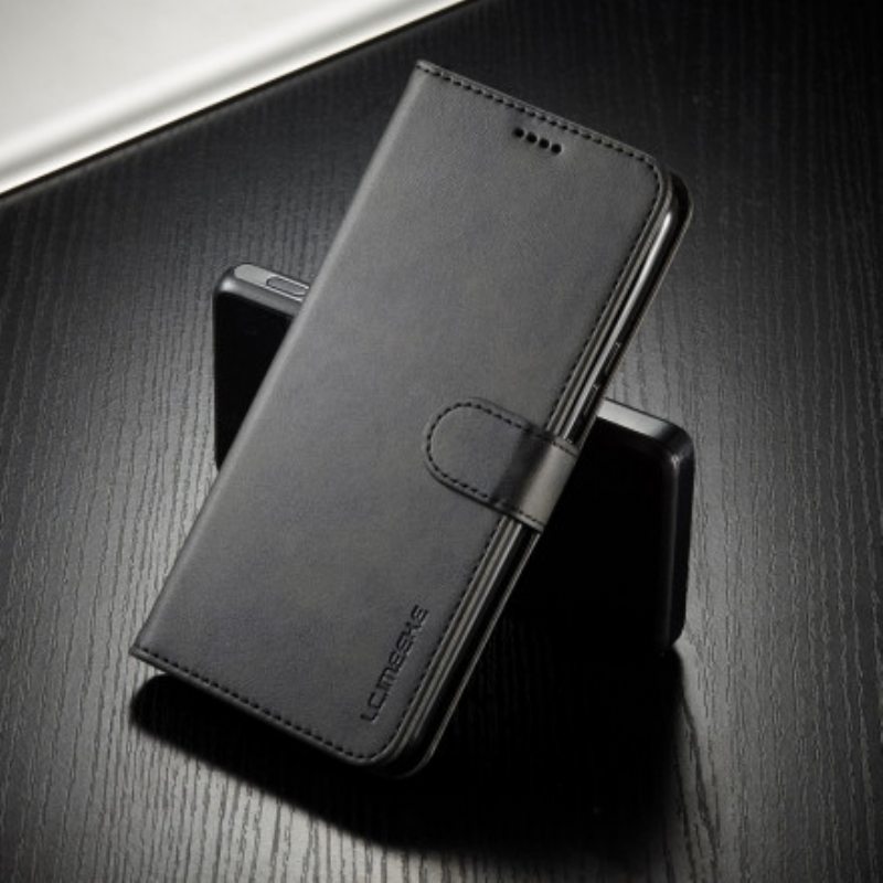 Flip Case Vivo V21 5G Lc.imeeke Nahkaefekti