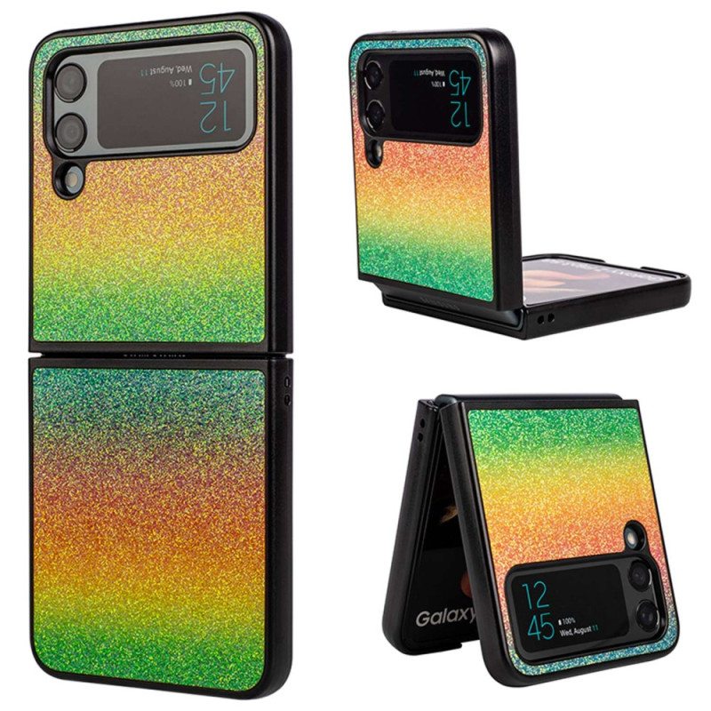 Case Samsung Galaxy Z Flip 4 Kotelot Flip Glitter Gradientit