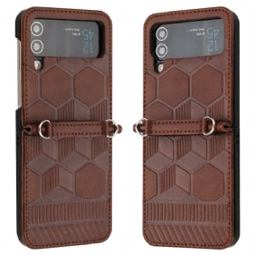 Case Samsung Galaxy Z Flip 4 Kotelot Flip Jalkapallopallon Suunnittelu