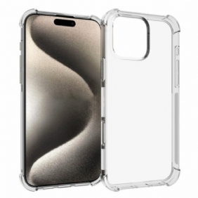 Case iPhone 16 Pro Max Puhelinkuoret Vahvistettu Läpinäkyvä