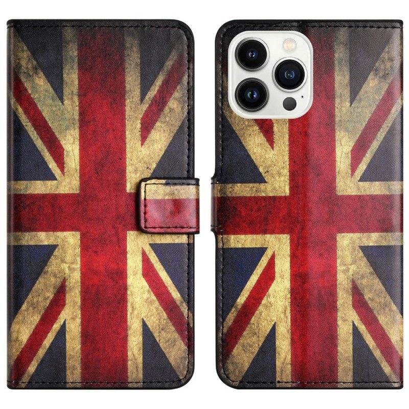 Kotelot iPhone 16 Pro Max Union Jack -lippu Suojakuori