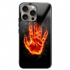 Kuori iPhone 16 Pro Max Fire Palm Karkaistu Lasi