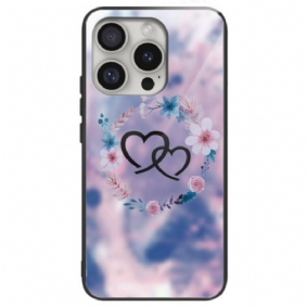 Kuori iPhone 16 Pro Max Heart To Heart Karkaistu Lasi