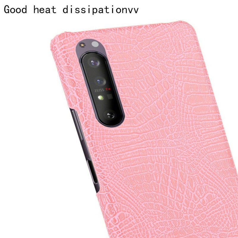 Case Sony Xperia 1 II Krokotiilin Ihovaikutus