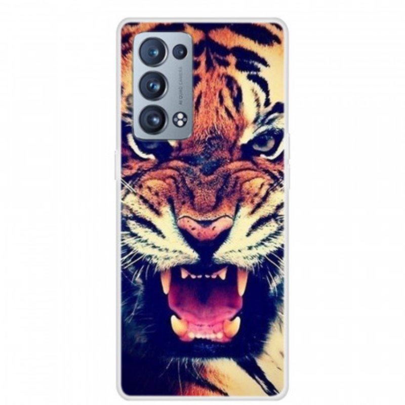 Kuori Oppo Reno 6 Pro 5G Etu Tiger