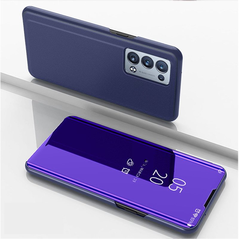 Puhelinkuoret Oppo Reno 6 Pro 5G Kotelot Flip Erittäin Sileä Pinta