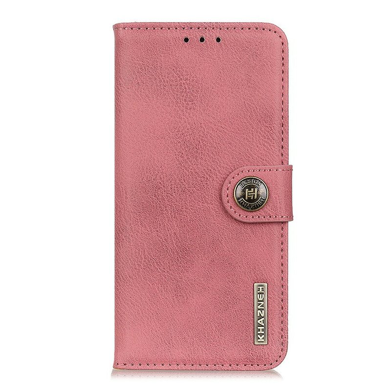 Flip Case Xiaomi Redmi Note 10 5G Khazneh Retro Halkaistu Keinonahka