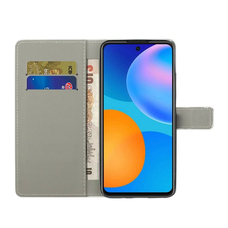 Kotelot Xiaomi Redmi Note 10 5G Nukkuva Pöllö