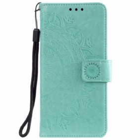 Nahkakotelo Xiaomi Redmi Note 10 5G Auringon Mandala