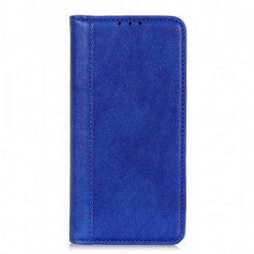 Puhelinkuoret Xiaomi Redmi Note 10 5G Kotelot Flip Litchi Split Leather -versio