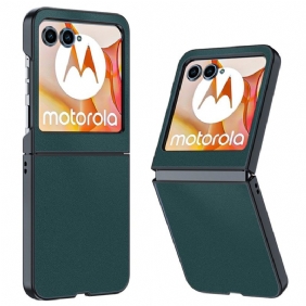 Kuori Motorola Razr 50 Erittäin Ohut Nahkaefekti