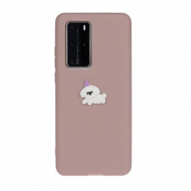 Case Huawei P40 Pro Rakastan Sinua Villakoirani