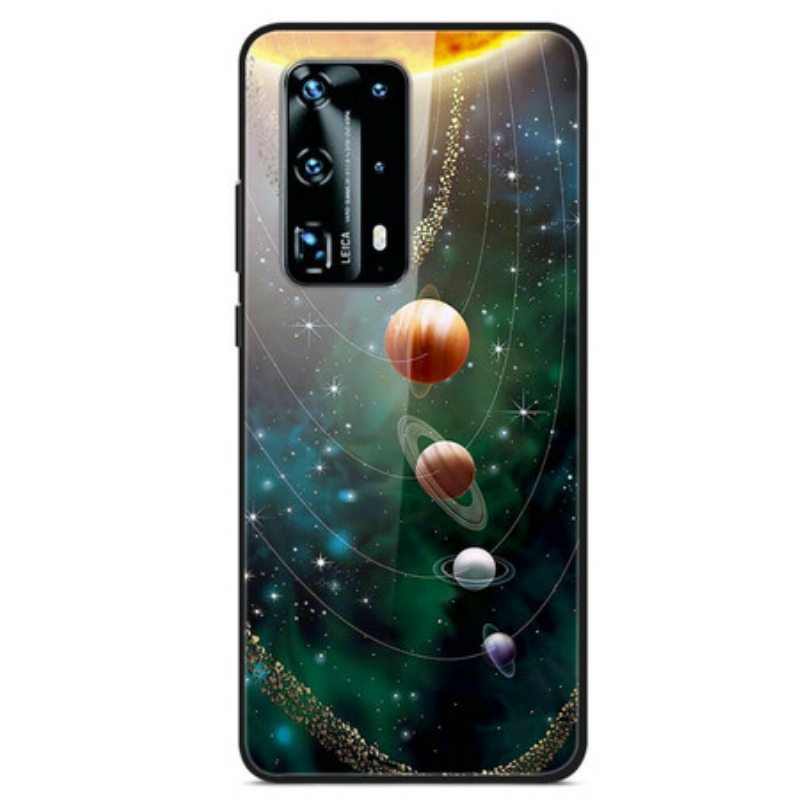 Kuori Huawei P40 Pro Aurinkokunnan Planeetan Karkaistu Lasi