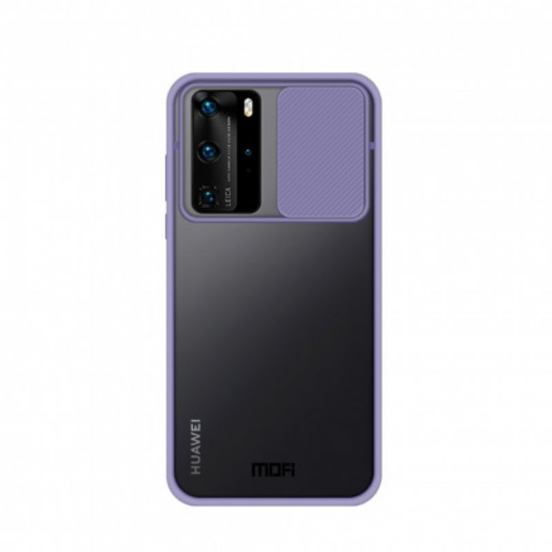 Kuori Huawei P40 Pro Camshield Värilliset Reunat Mofi