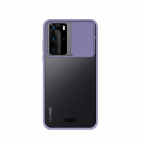 Kuori Huawei P40 Pro Camshield Värilliset Reunat Mofi