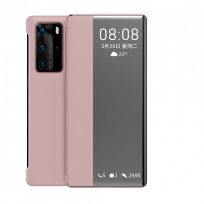 Puhelinkuoret Huawei P40 Pro Teksturoitu Keinonahka