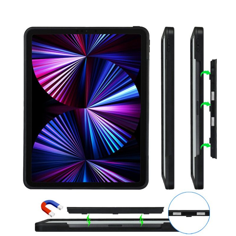 Case iPad Pro 12.9" (2021) Keinonahkainen Handsfree-tuki