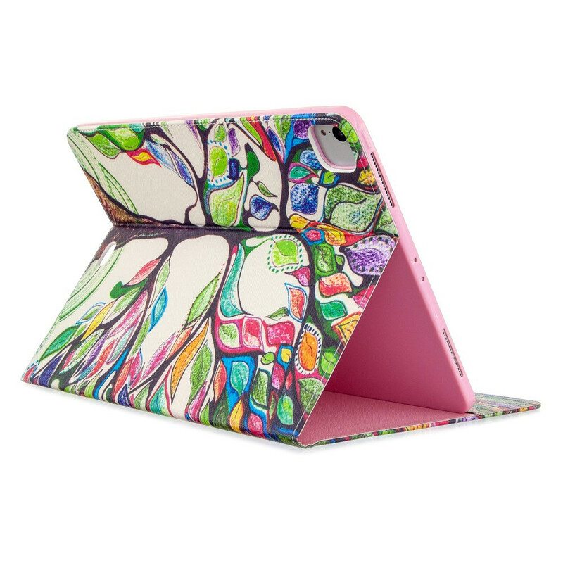 Flip Case iPad Pro 12.9" (2021) Kukkiva Puukuvio