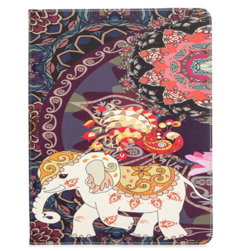 Kotelot iPad Pro 12.9" (2021) Elephant Print Pattern