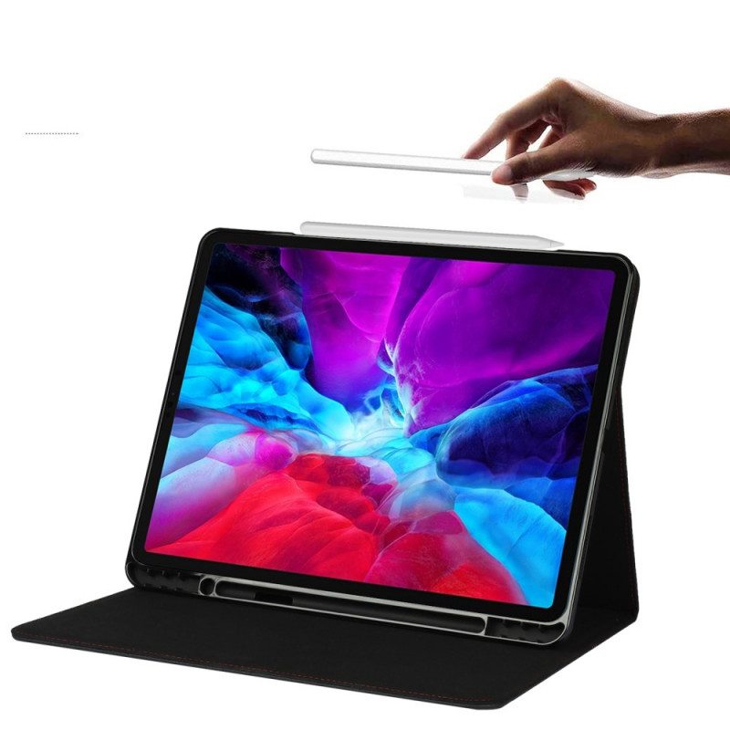 Kuoret iPad Pro 12.9" (2021) Aitoa Litsi-nahkaa