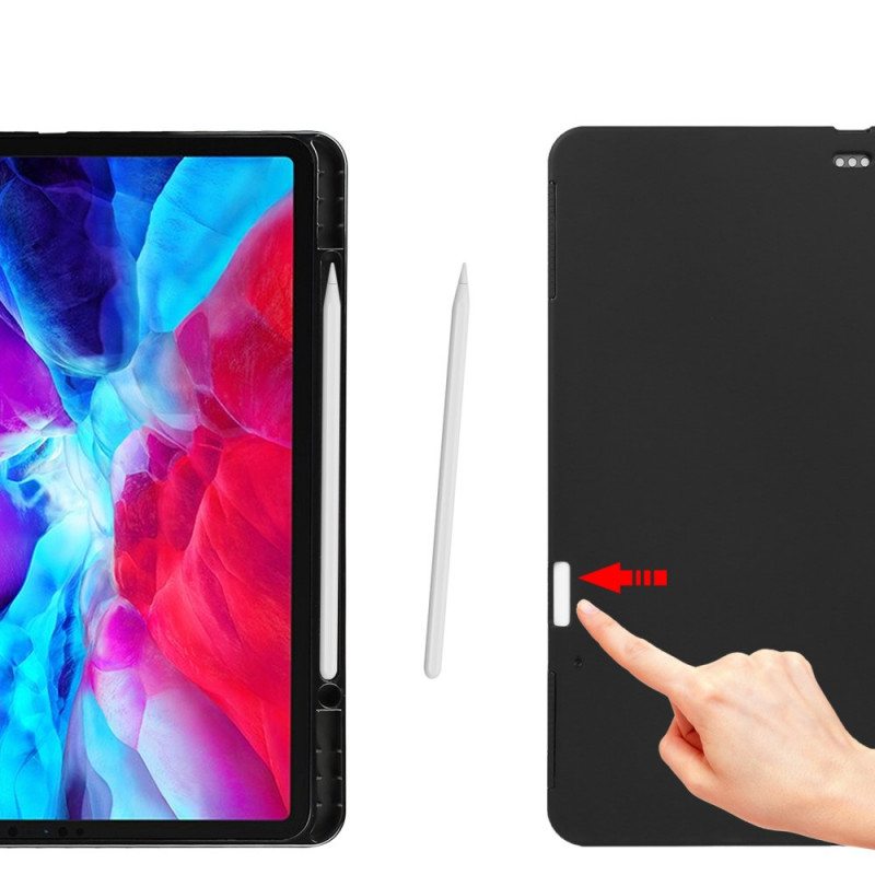 Kuoret iPad Pro 12.9" (2021) Aitoa Litsi-nahkaa