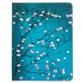 Nahkakotelo iPad Pro 12.9" (2021) Sakura Tree Print Pattern