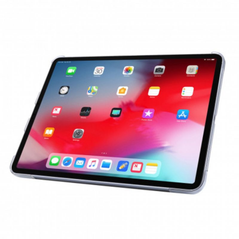 Puhelinkuoret iPad Pro 12.9" (2021) Keinonahka Silkkitekstuuri