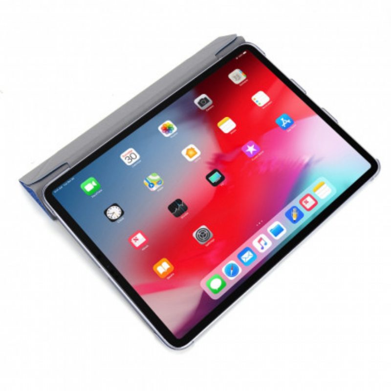 Puhelinkuoret iPad Pro 12.9" (2021) Keinonahka Silkkitekstuuri