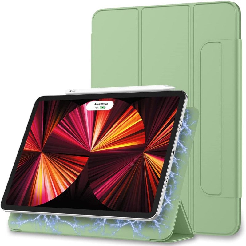 Puhelinkuoret iPad Pro 12.9" (2021) Magneettinen Lukko