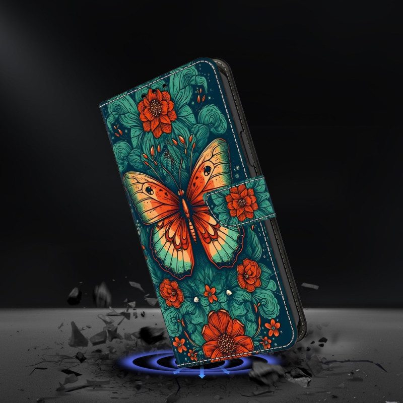 Kotelot Samsung Galaxy A16 5g Butterfly Moti Suojakuori