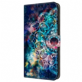 Kotelot Samsung Galaxy A16 5g Gyroskooppinen Kukkakuvio