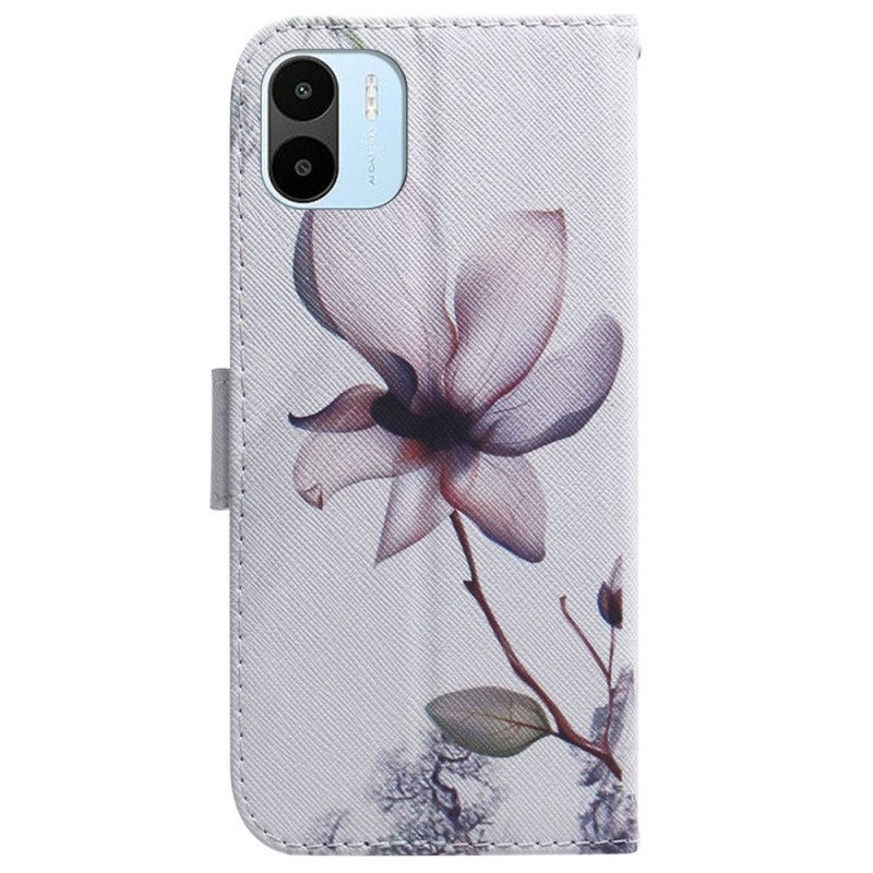 Kotelot Xiaomi Redmi A1 Flower Dusty Pink