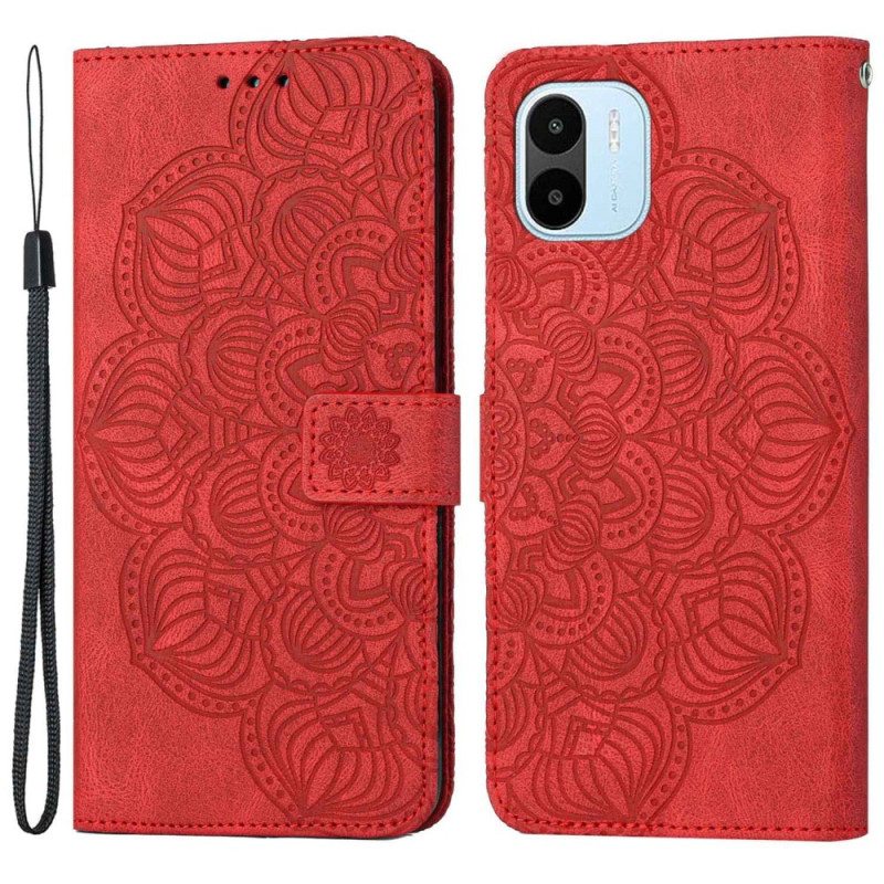 Kotelot Xiaomi Redmi A1 Suojaketju Kuori Strappy Mandala