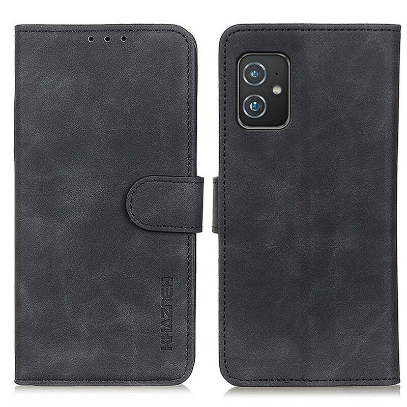 Kotelot Asus Zenfone 8 Matta Vintage Leather Effect Khazneh