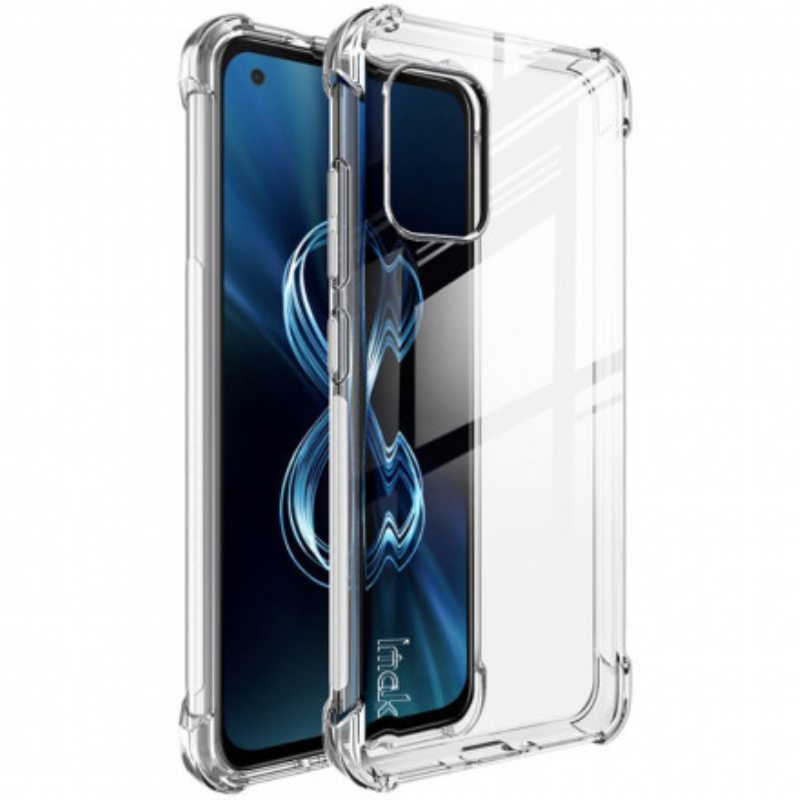 Kuori Asus Zenfone 8 Läpinäkyvä Silkkinen Imak