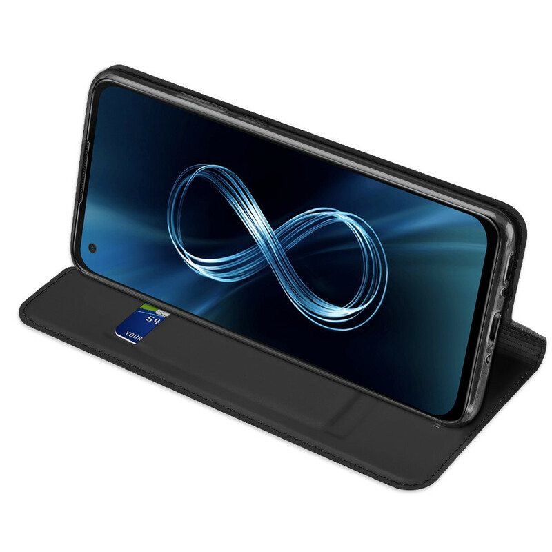 Puhelinkuoret Asus Zenfone 8 Kotelot Flip Skin Pro Dux Ducis