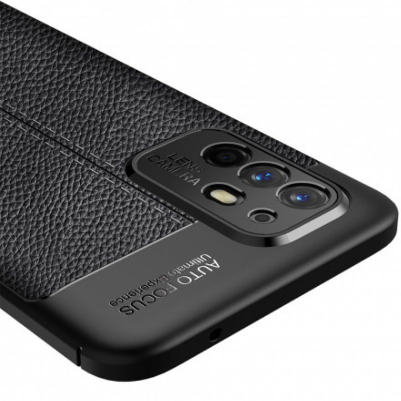 Case Oppo A94 5G Litchi-nahkaefekti