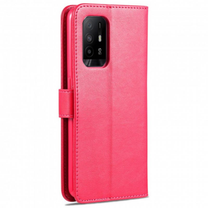 Flip Case Oppo A94 5G Azns Keinonahkaa