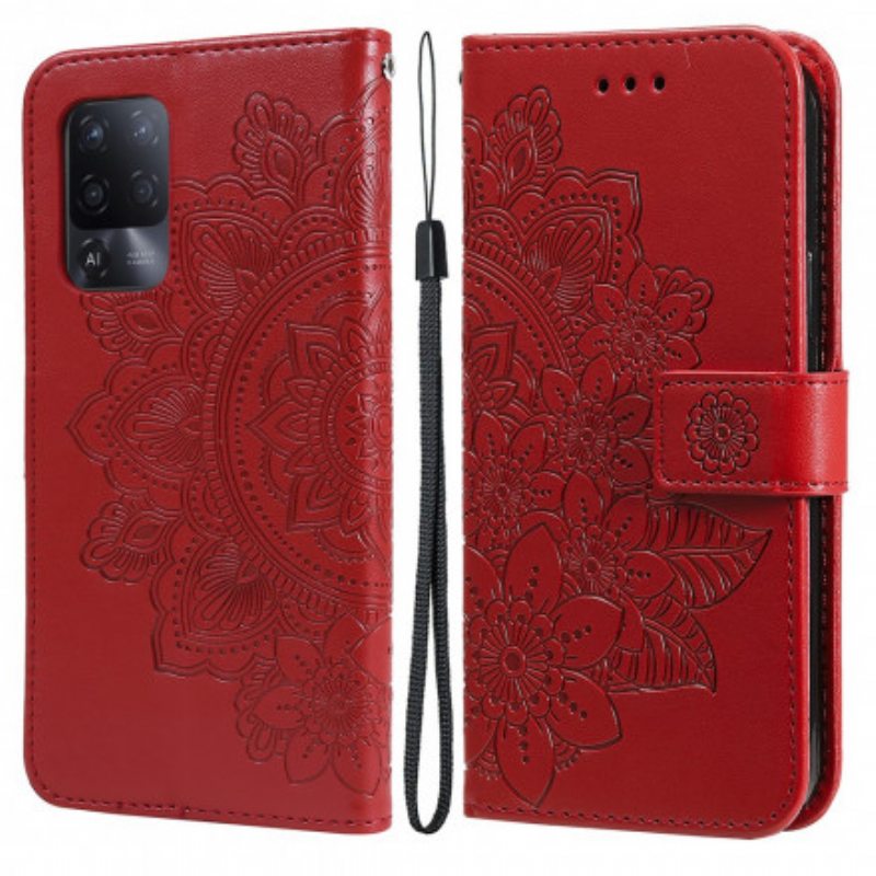 Flip Case Oppo A94 5G Kukka Mandala