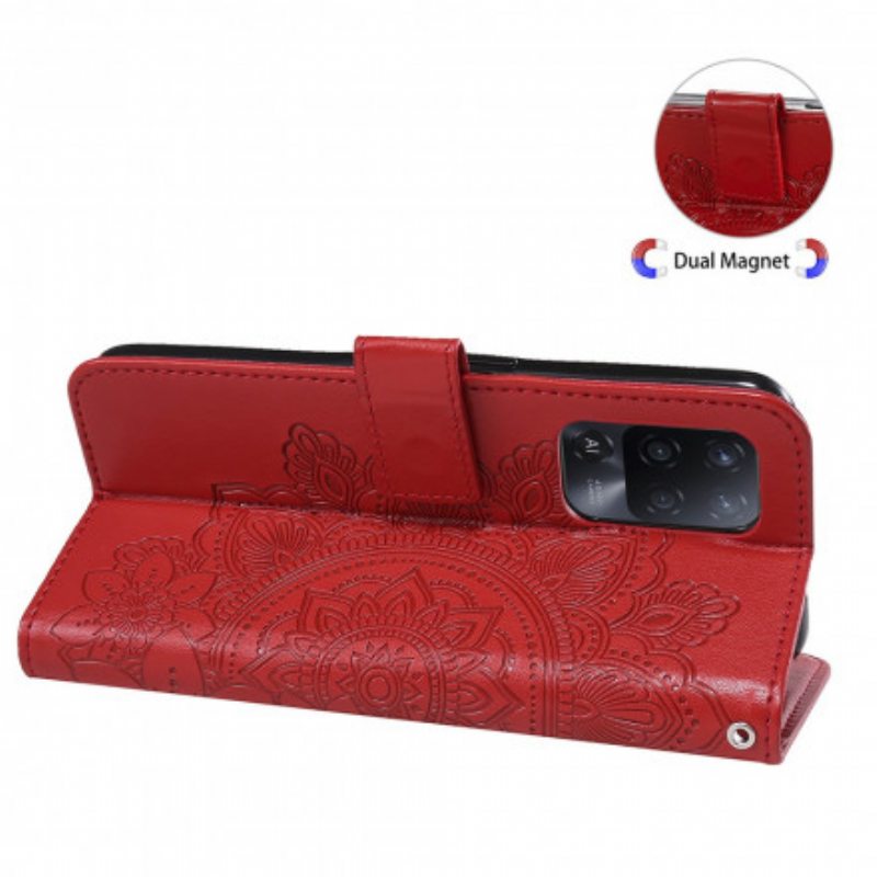 Flip Case Oppo A94 5G Kukka Mandala