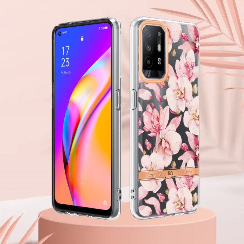 Kuori Oppo A94 5G Begonian Kukka