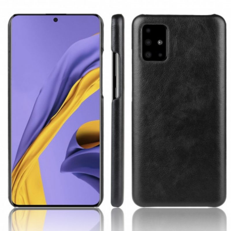 Kuori Samsung Galaxy A71 5G Litsi-nahkaefekti