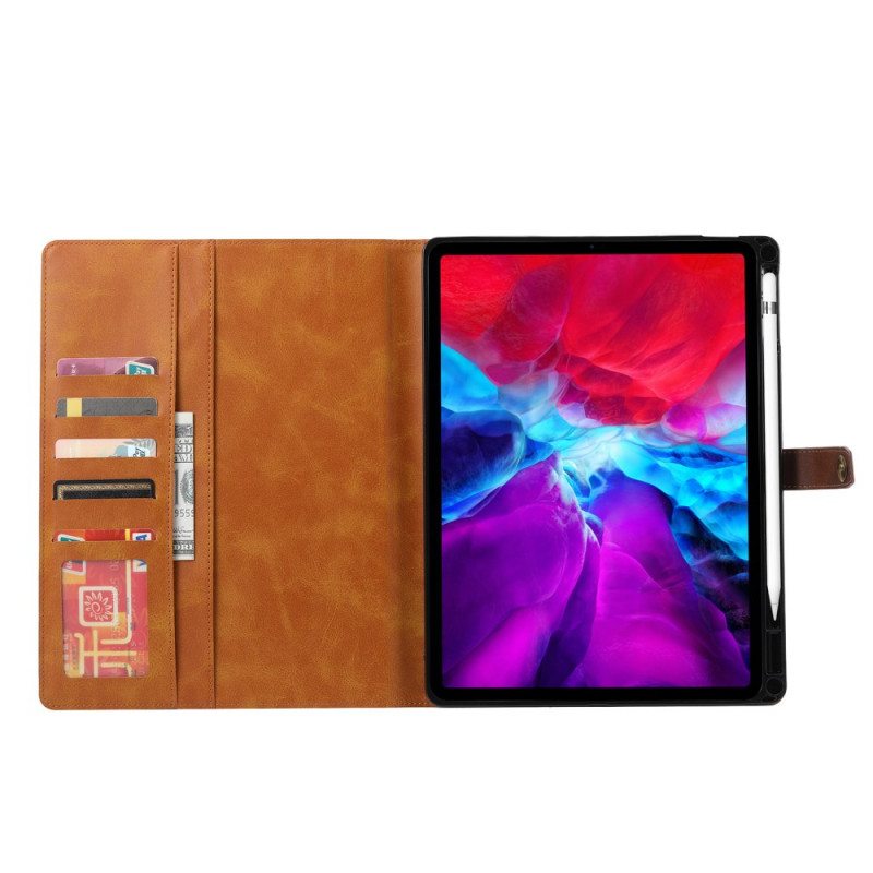 Flip Case iPad Pro 12.9" (2022) Business-tyyli Hihnalla