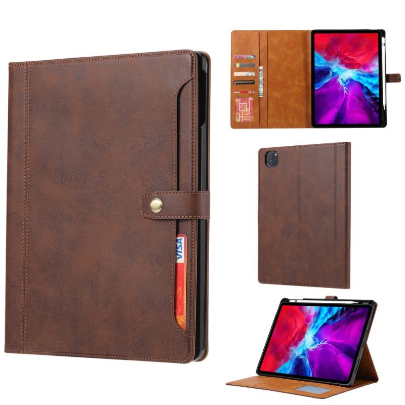 Flip Case iPad Pro 12.9" (2022) Business-tyyli Hihnalla