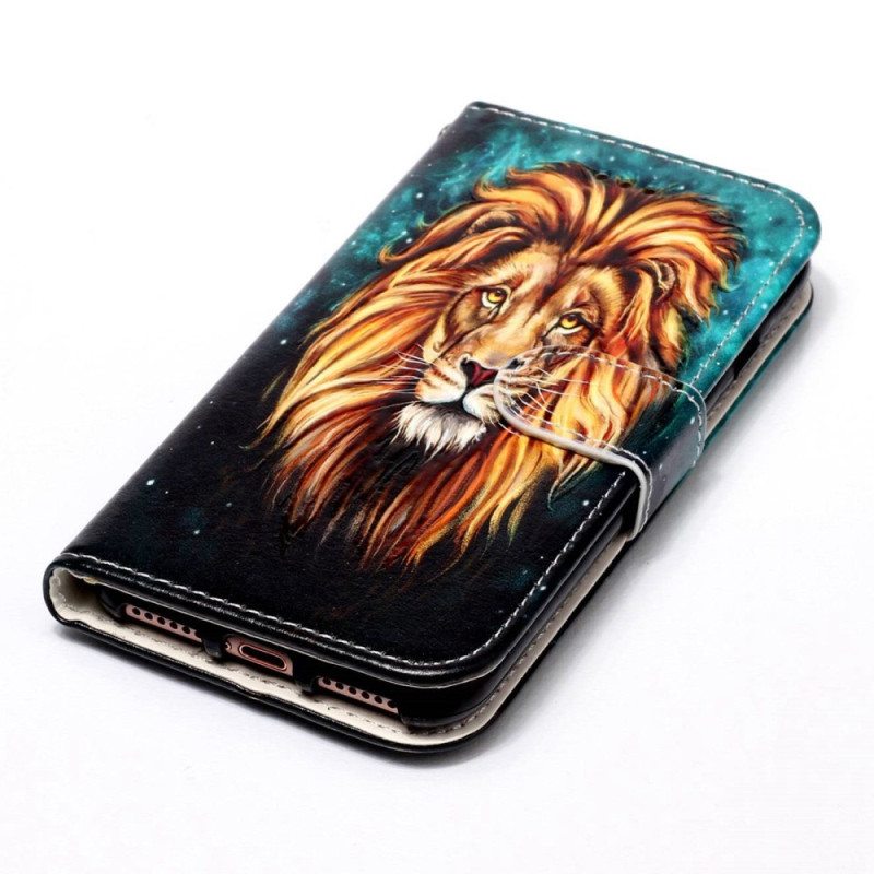 Kotelot Samsung Galaxy S23 Plus 5G Suojaketju Kuori Lanyard Lion