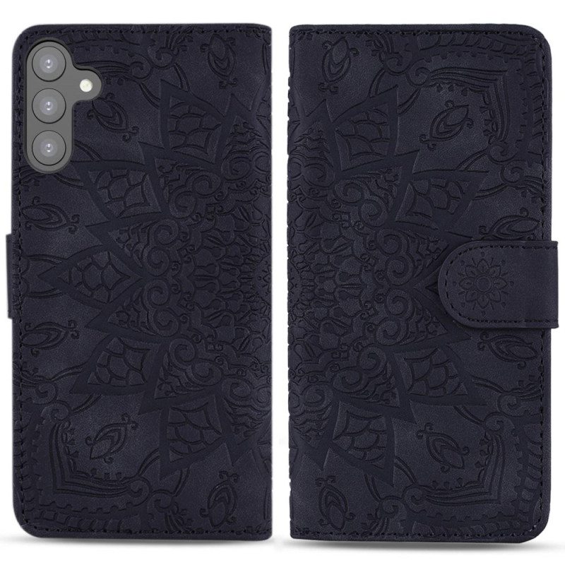 Kotelot Samsung Galaxy S23 Plus 5G Suojaketju Kuori Tyylikäs Strappy Mandala