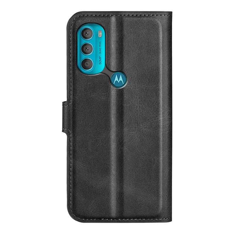 Kotelot Moto G71 5G Ohut Extreme Leather -efekti