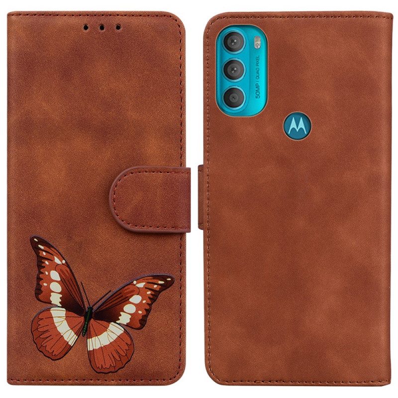 Kotelot Moto G71 5G Skin Touch Butterfly