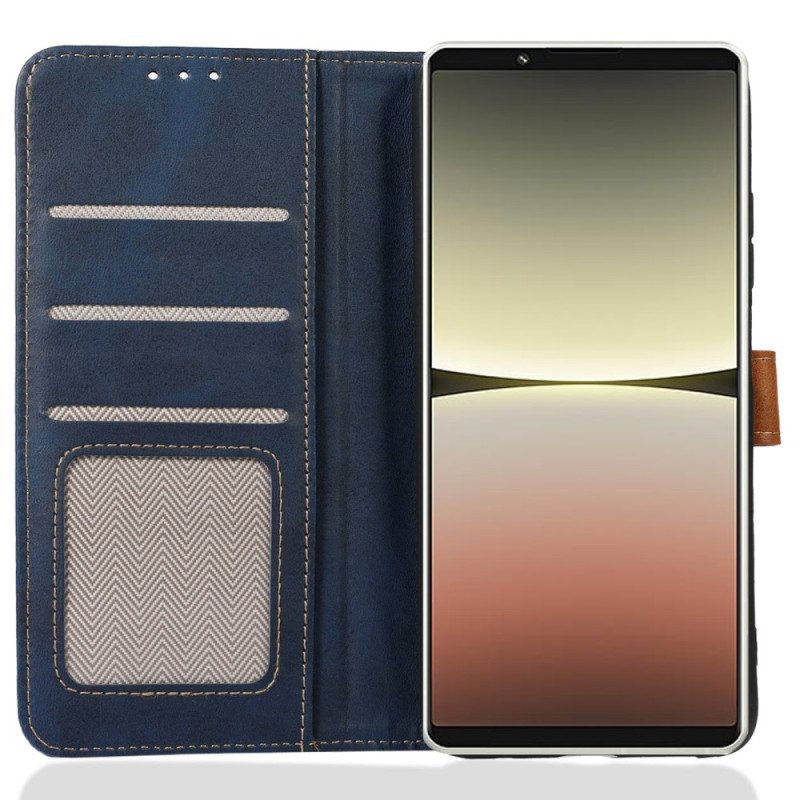 Flip Case Sony Xperia 5 IV Hihnalla