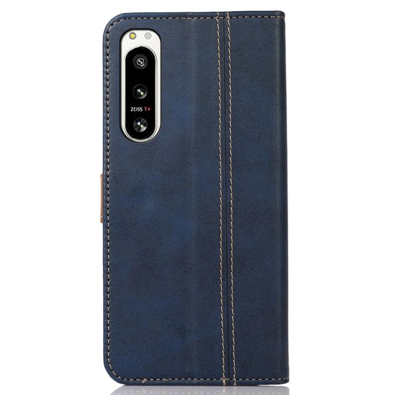 Flip Case Sony Xperia 5 IV Hihnalla